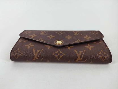 LOUIS VUITTON Monogram Portefeuille Sarah Rose Ballerine M62235 RFID Initial Wallet