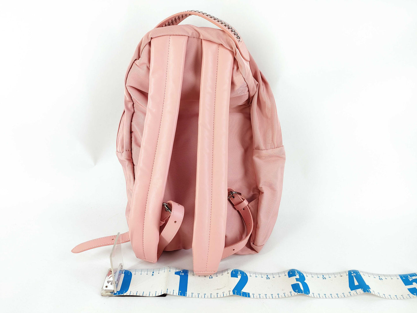 Stella McCartney Falabella Nylon Backpack, Pink. Includes dust bag and backpack.