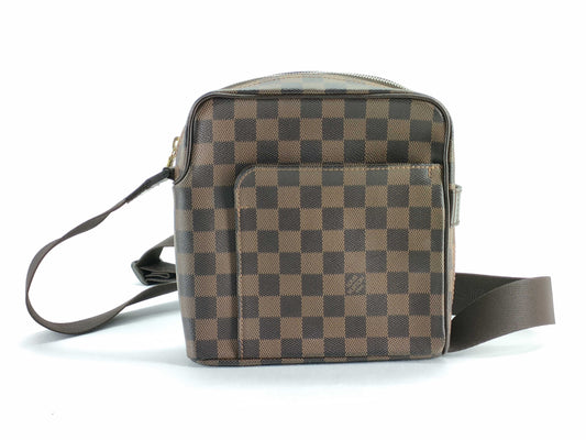 LOUIS VUITTON Damier Olaf PM N41442 Shoulder Bag
