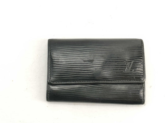 LOUIS VUITTON Epi Louis Vuitton Multicle 6 M63812 Epi Noir Key Case/Key Holder