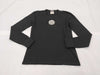 CHANEL CHANEL Knit Top P40352K02944 #34 Windmill Coco Mark Black Cashmere and Silk Top