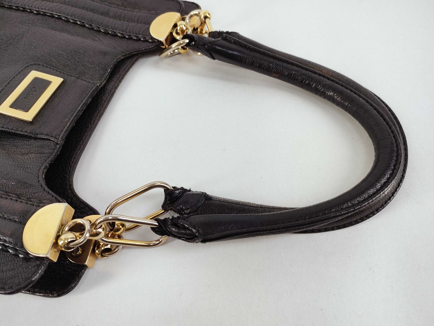 Chloe Irene Leather Handbag, 2-Way Shoulder Bag/Handbag