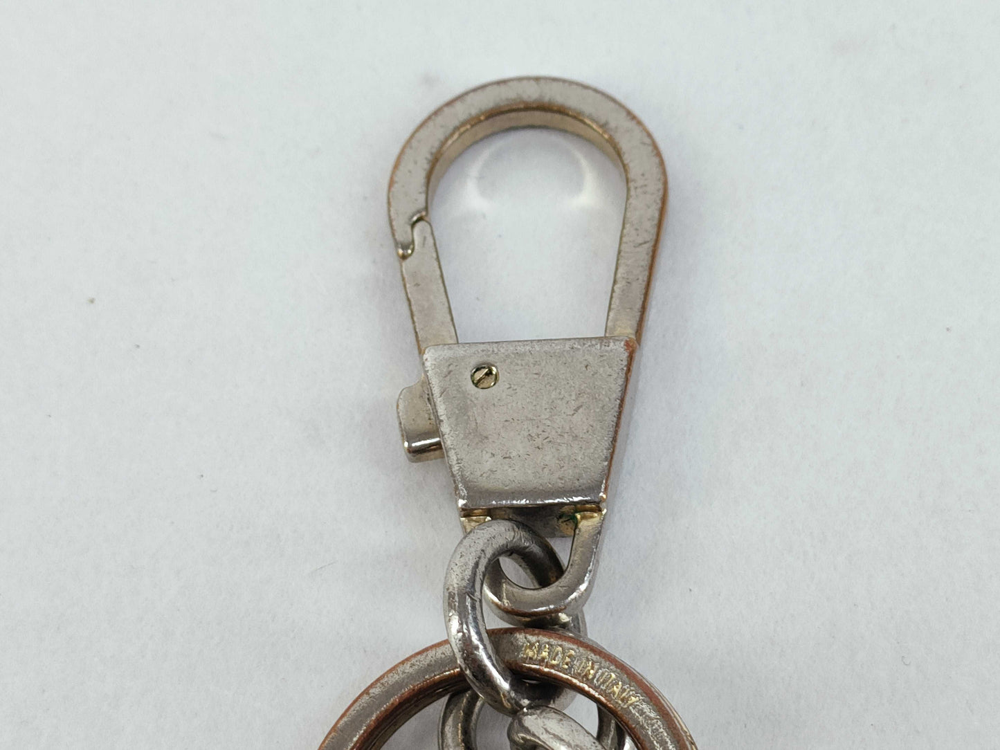 GUCCI GG Gucci Double GG Key Ring Charm Charm