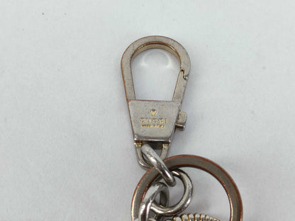 GUCCI GG Gucci Double GG Key Ring Charm Charm