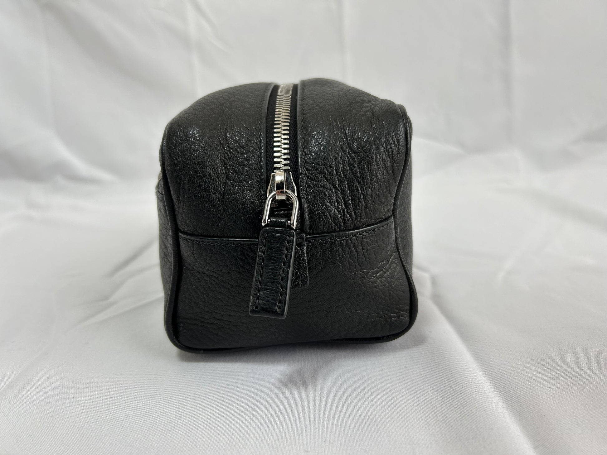 PRADA Leather Pouch Second Bag Pouch