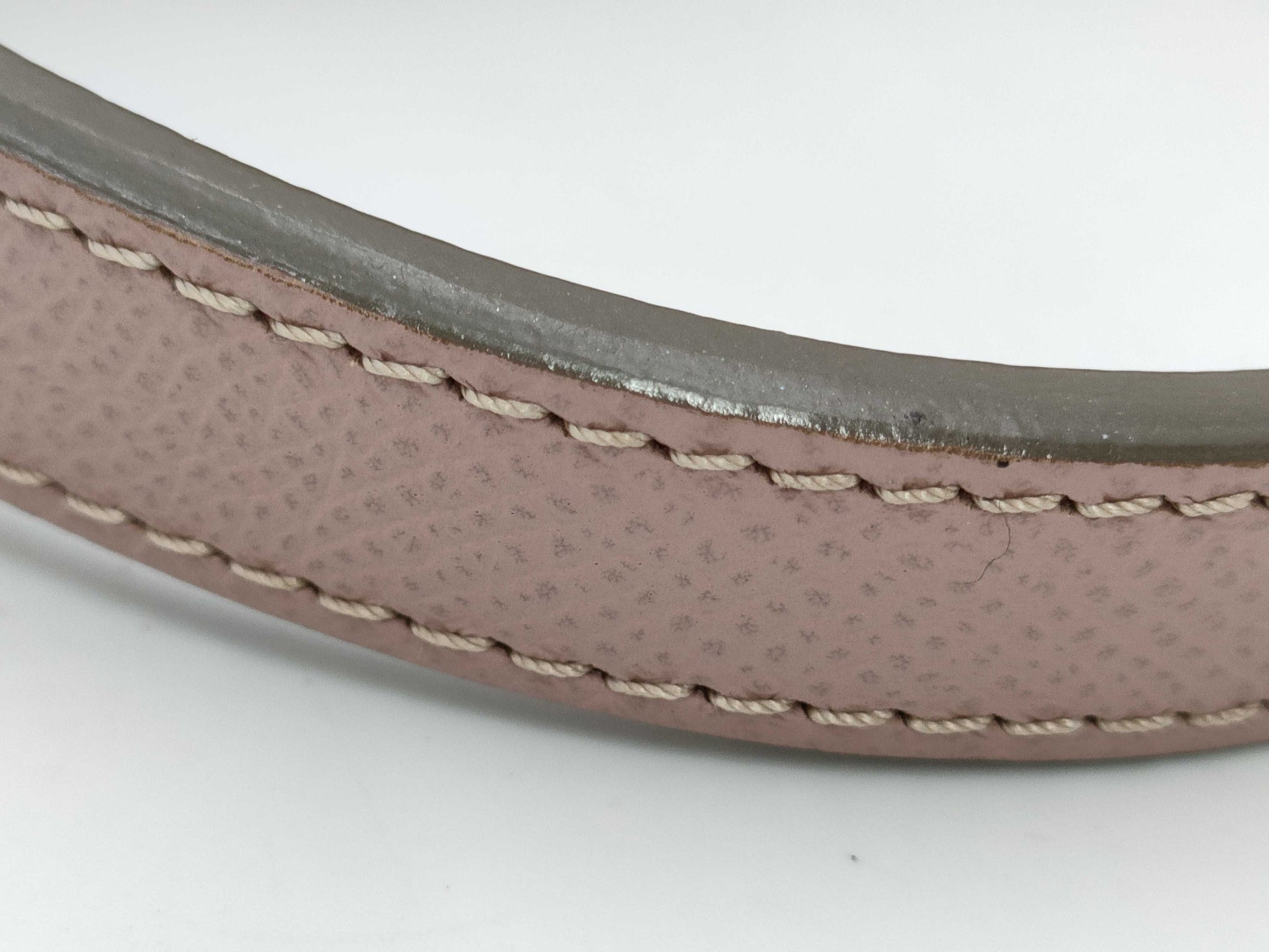 Valextra Mini Iside Handbag in Powder Pink Soft Calfskin