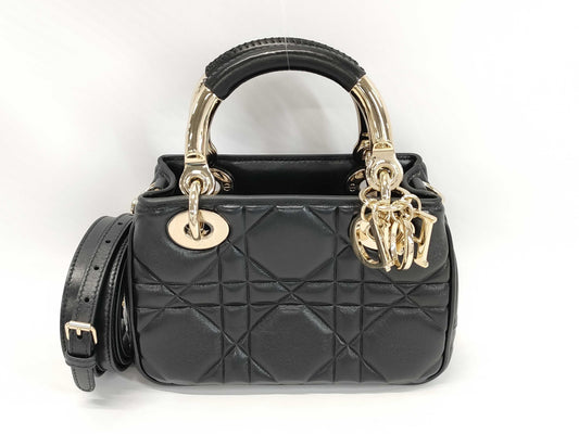 Dior DIOR/Christian Dior Handbag Lady 95.22 Bag Mini Handbag