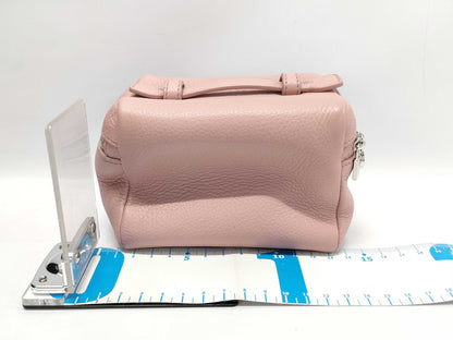 Loro Piana Handbag Extra Pocket Pouch in Pink Calfskin Leather