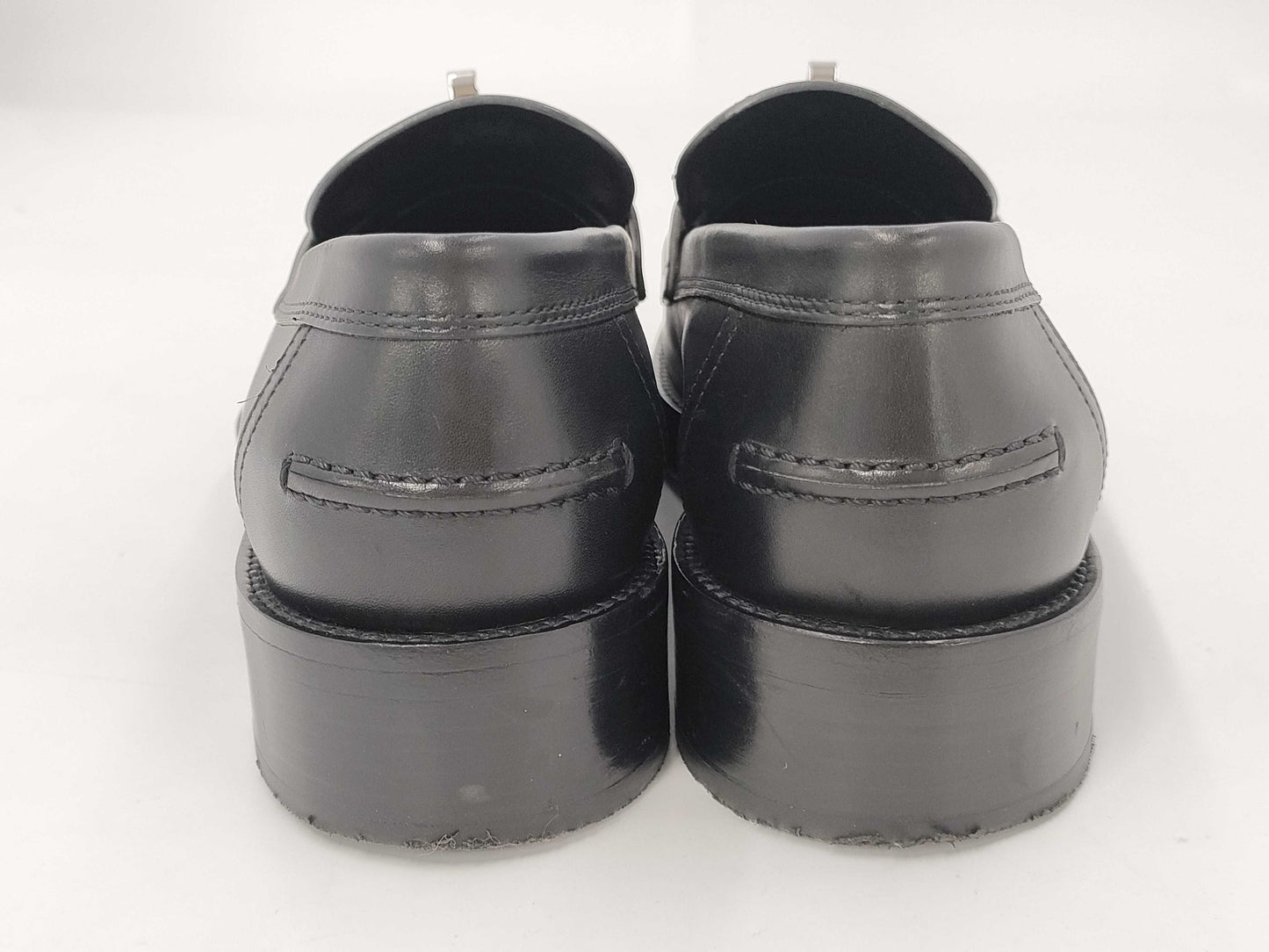 HERMES HERMES Shoes Moccasin Hot H232075Z Kelly Hardware/Silver Hardware Size 38.5 Loafers