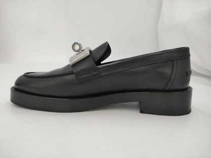 HERMES HERMES Shoes Moccasin Hot H232075Z Kelly Hardware/Silver Hardware Size 38.5 Loafers
