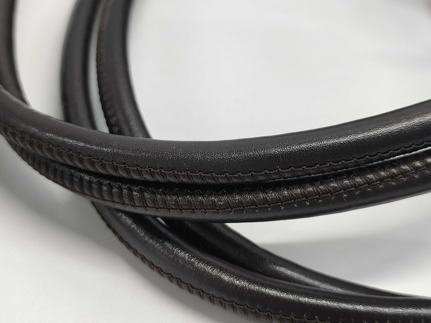 CHANEL Cambon Line Bowling Shoulder Bag A25171 Dark Brown Lambskin and Patent Leather Shoulder Bag