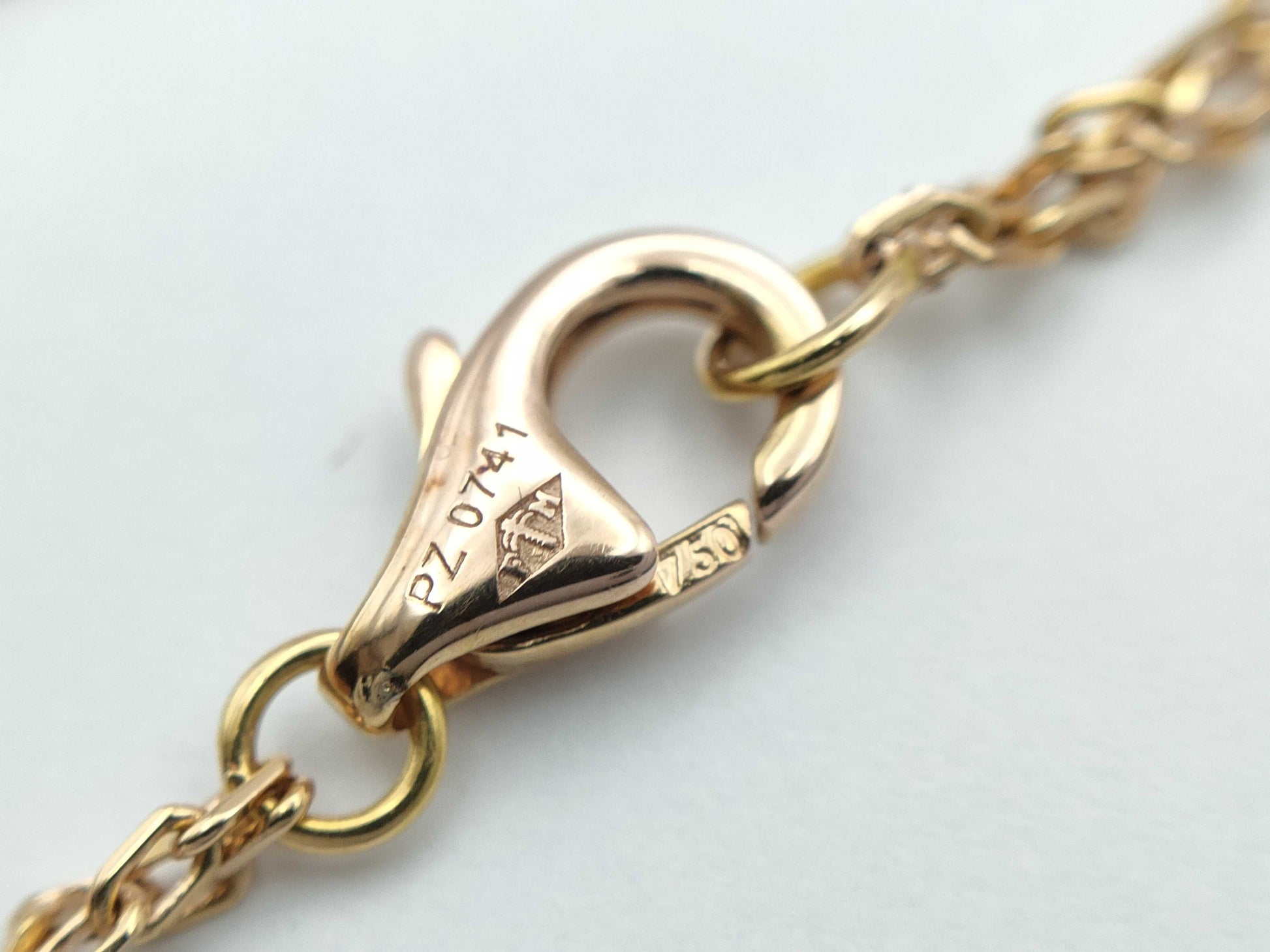 Cartier Love Circle 1PD/1PS PG 750 4.4g Bracelet/Bangle 