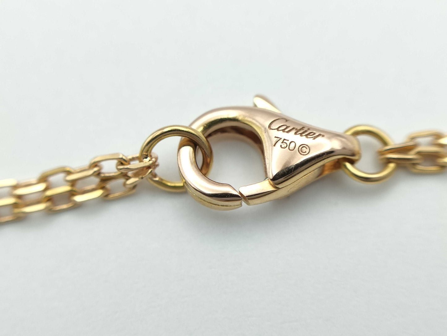 Cartier Love Circle 1PD/1PS PG 750 4.4g Bracelet/Bangle 