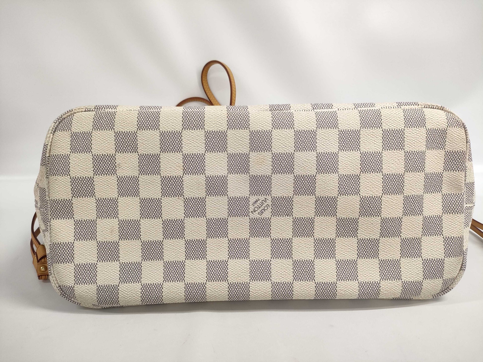 LOUIS VUITTON Azur Neverfull MM N51107 SA3171 Tote Bag