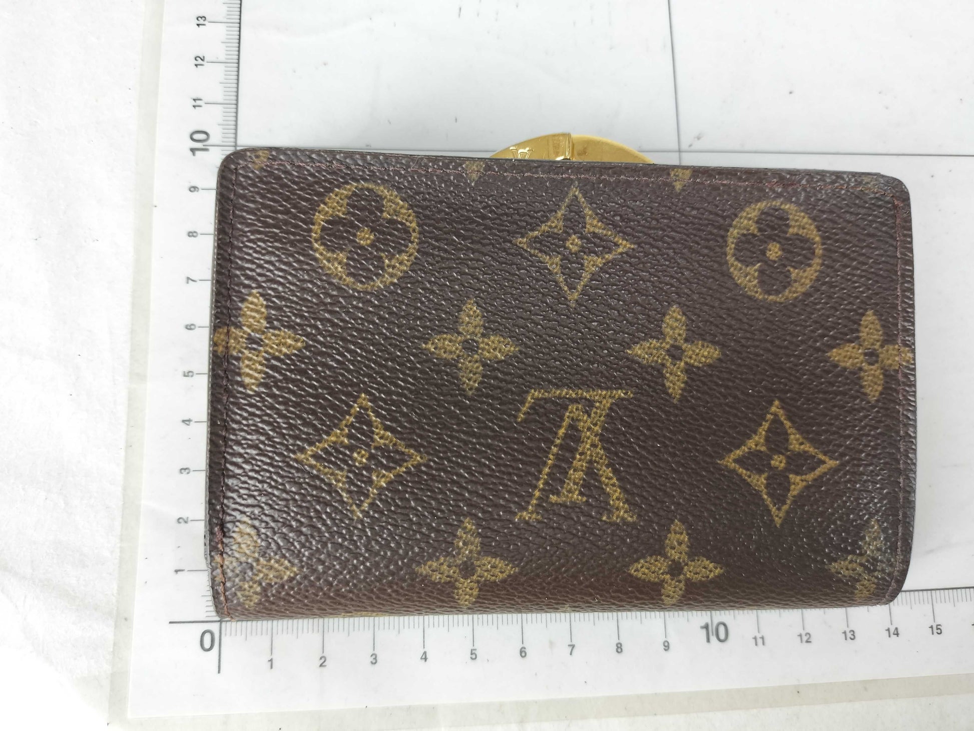 LOUIS VUITTON Monogram Porte Monnaie Bien Viennois M61664 CA0054 Wallet