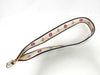 LOUIS VUITTON Signature Strap, Beige/Black/Pink, Signature Canvas with Gold Hardware