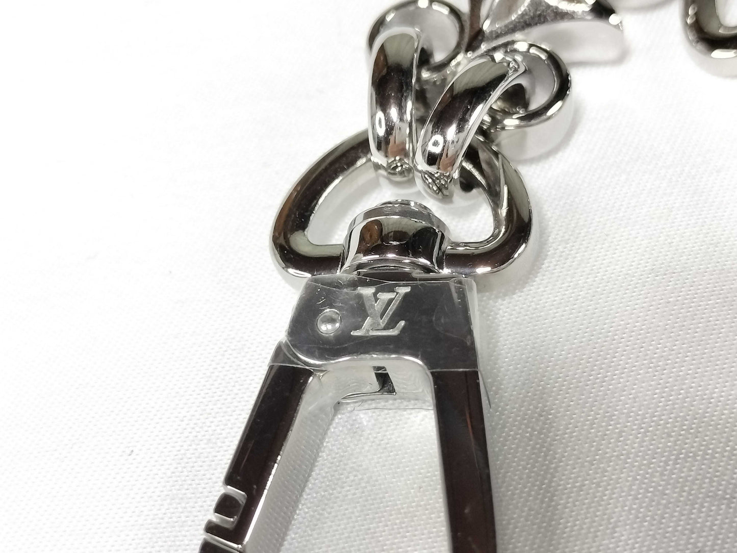 LOUIS VUITTON Dauphine Monogram Accessory Strap with Silver Hardware