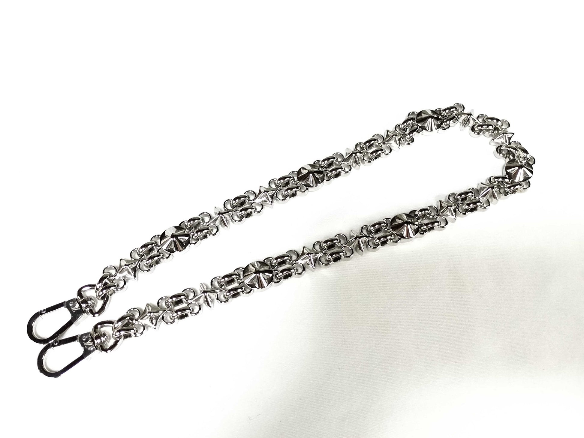 LOUIS VUITTON Dauphine Monogram Accessory Strap with Silver Hardware