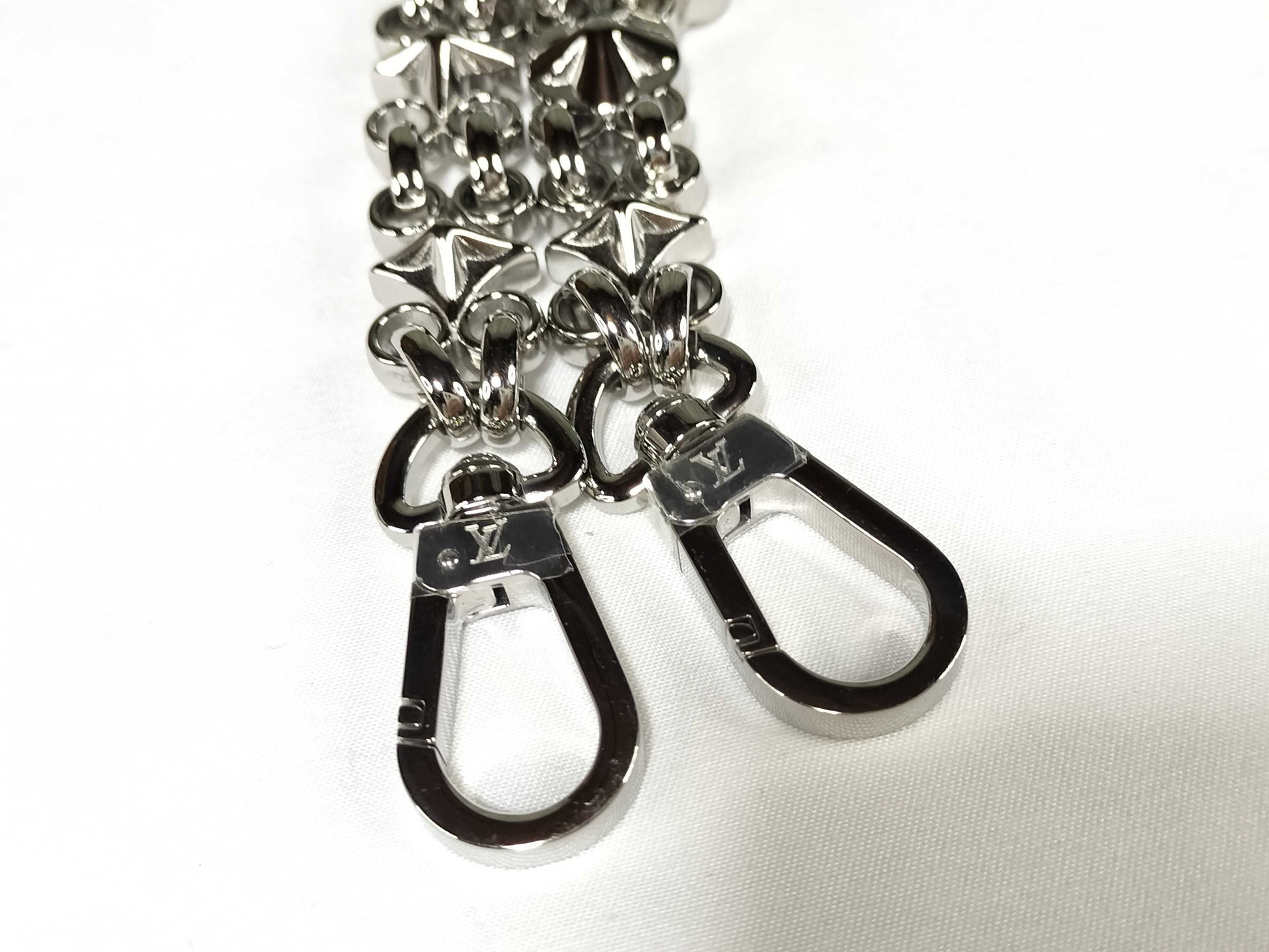 LOUIS VUITTON Dauphine Monogram Accessory Strap with Silver Hardware