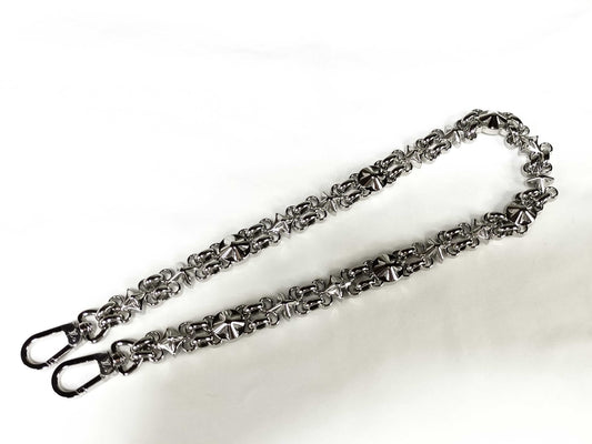 LOUIS VUITTON Dauphine Monogram Accessory Strap with Silver Hardware