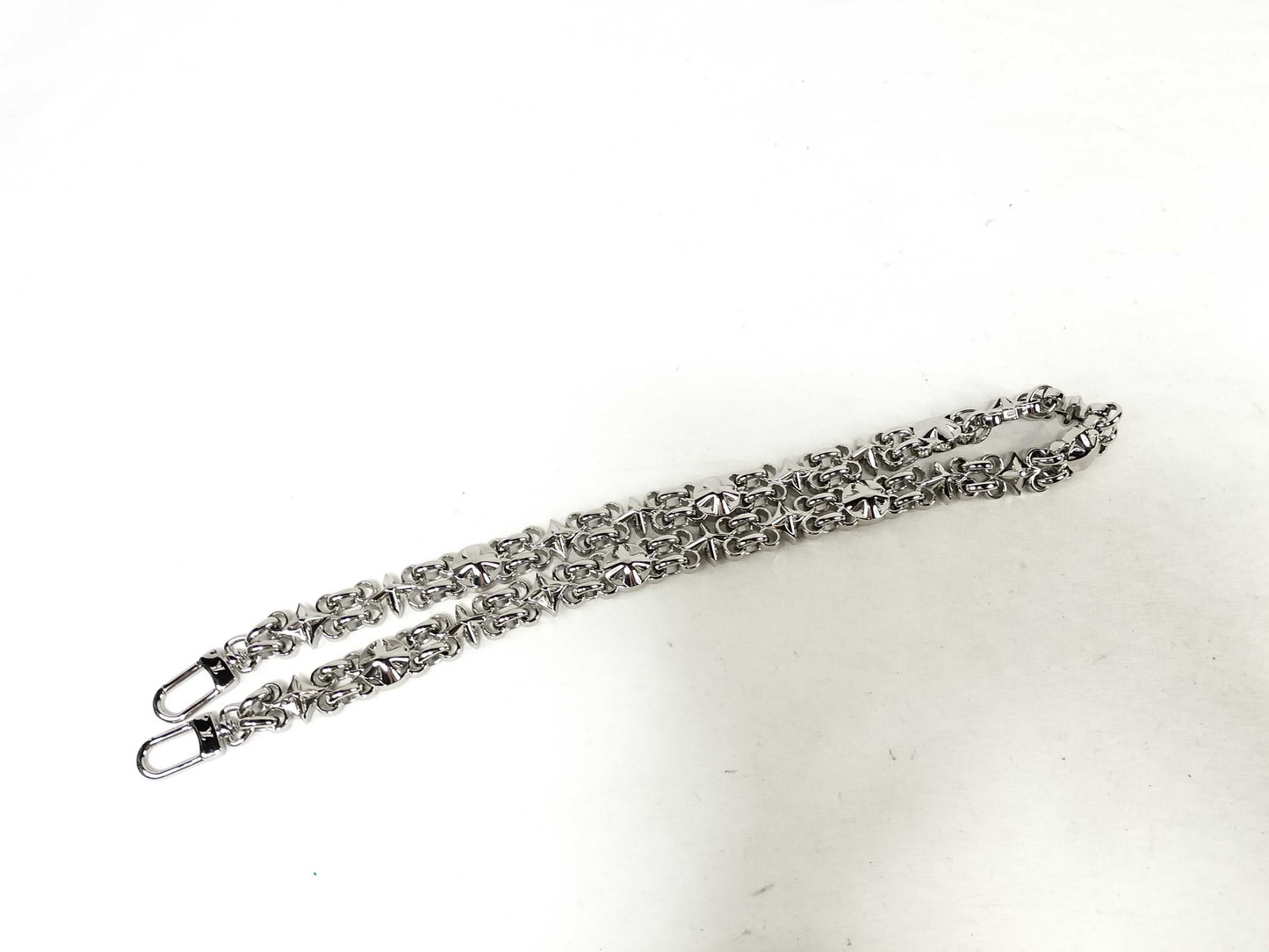 LOUIS VUITTON Dauphine Monogram Accessory Strap with Silver Hardware