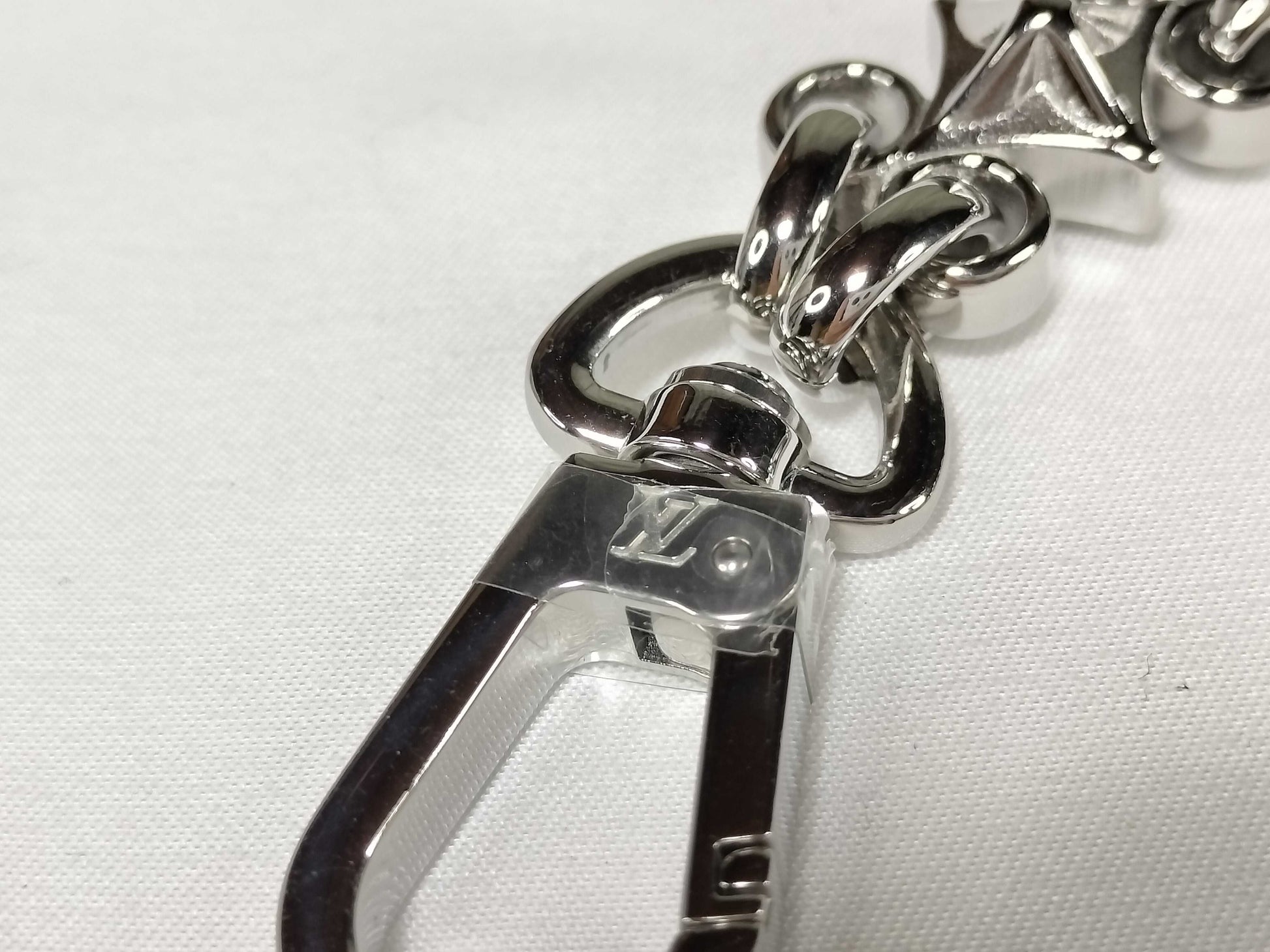 LOUIS VUITTON Dauphine Monogram Accessory Strap with Silver Hardware