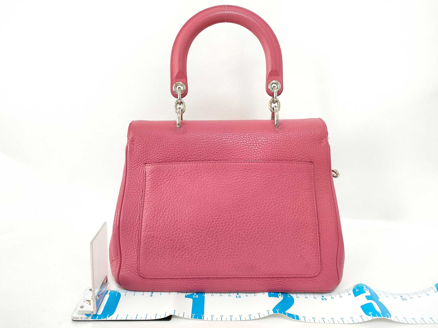 Dior Be Dior Bag/Pink x Orange/Calfskin/Silver Hardware Handbag