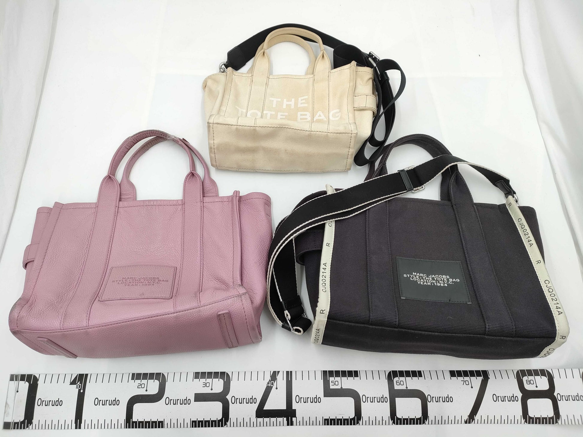MARC JACOBS Tote Bag 3-Piece Set