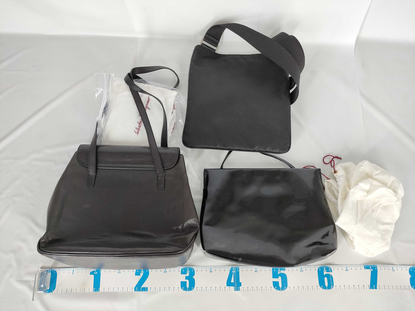 Salvatore Ferragamo Vara Ribbon Shoulder Bag and 3 Other Shoulder Bags Set