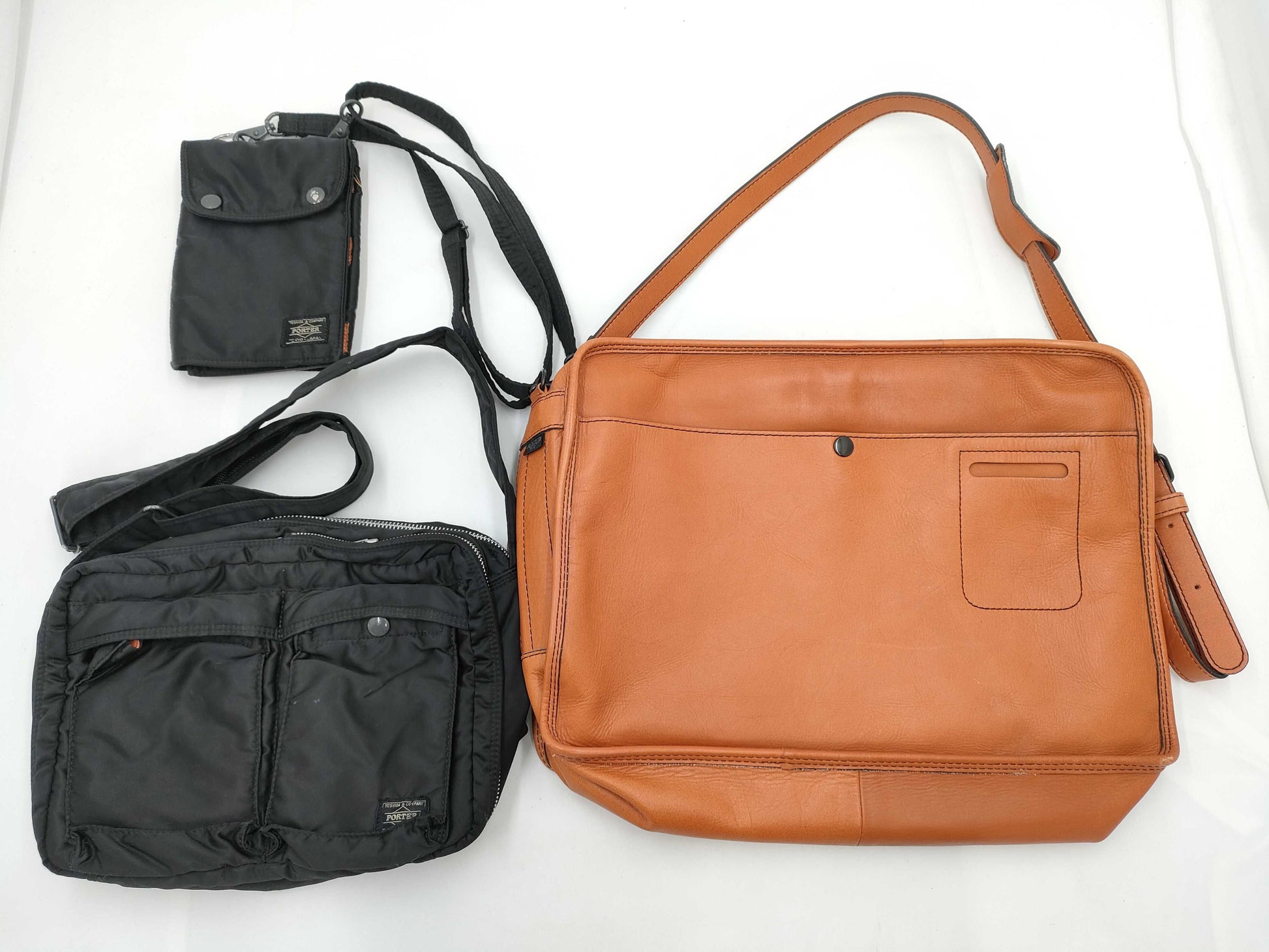 PORTER 3-Piece Shoulder Bag Set