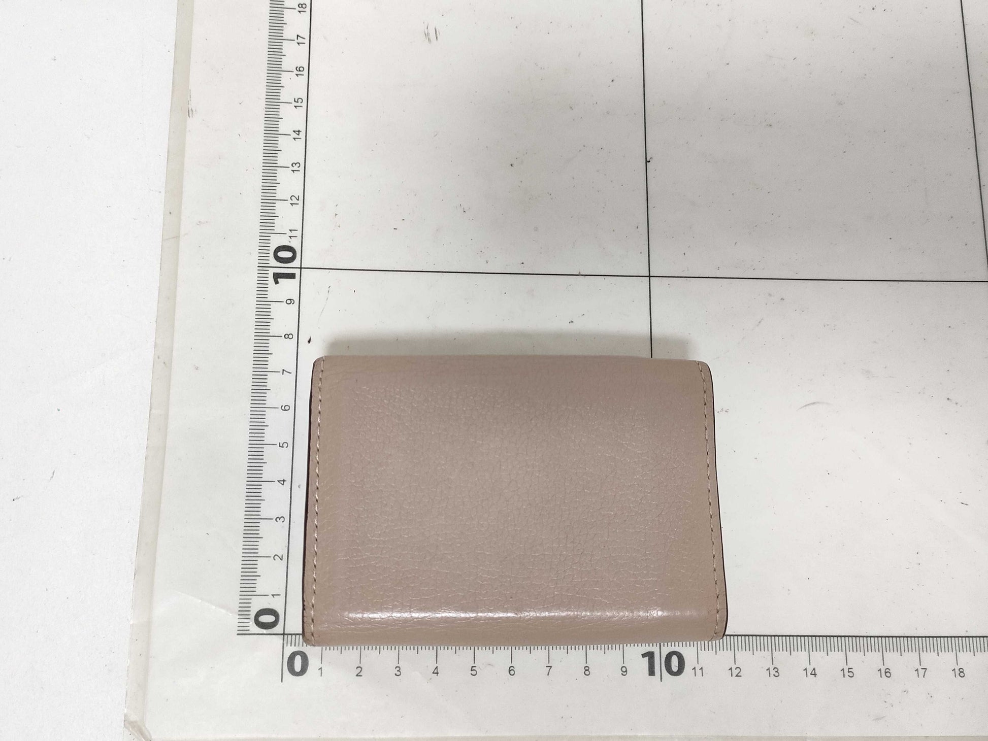 LOUIS VUITTON Louis Vuitton Louis Vuitton Portefeuille Lock Mini Beige Wallet