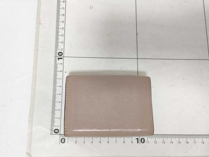 LOUIS VUITTON Louis Vuitton Louis Vuitton Portefeuille Lock Mini Beige Wallet