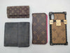 LOUIS VUITTON Monogram Mini Key Case, Folding Wallet, and iPhone Case Set of 4