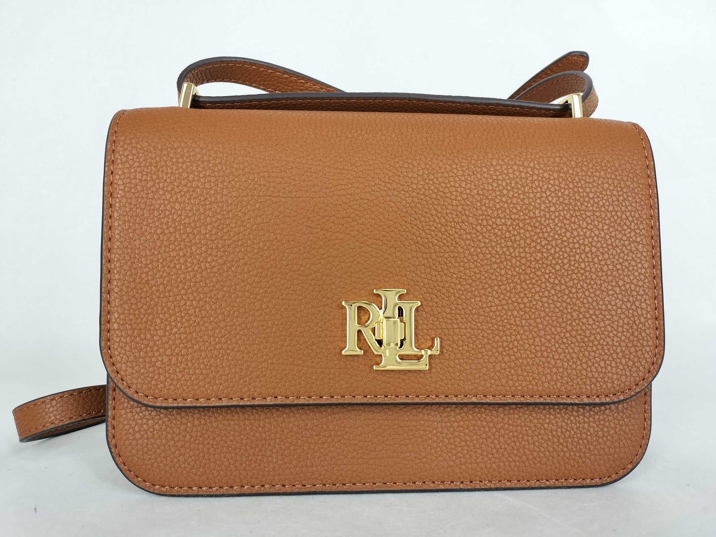 Ralph Lauren Sophie Leather Shoulder Bag