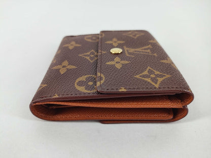 LOUIS VUITTON Monogram Porte Monnaie Billet Credit M61652 SP0967 Wallet