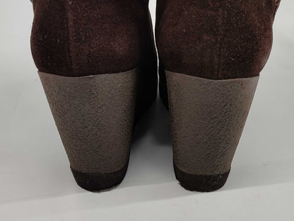 FENDI FENDI Mouton Long Boots Brown #37 Other Shoes