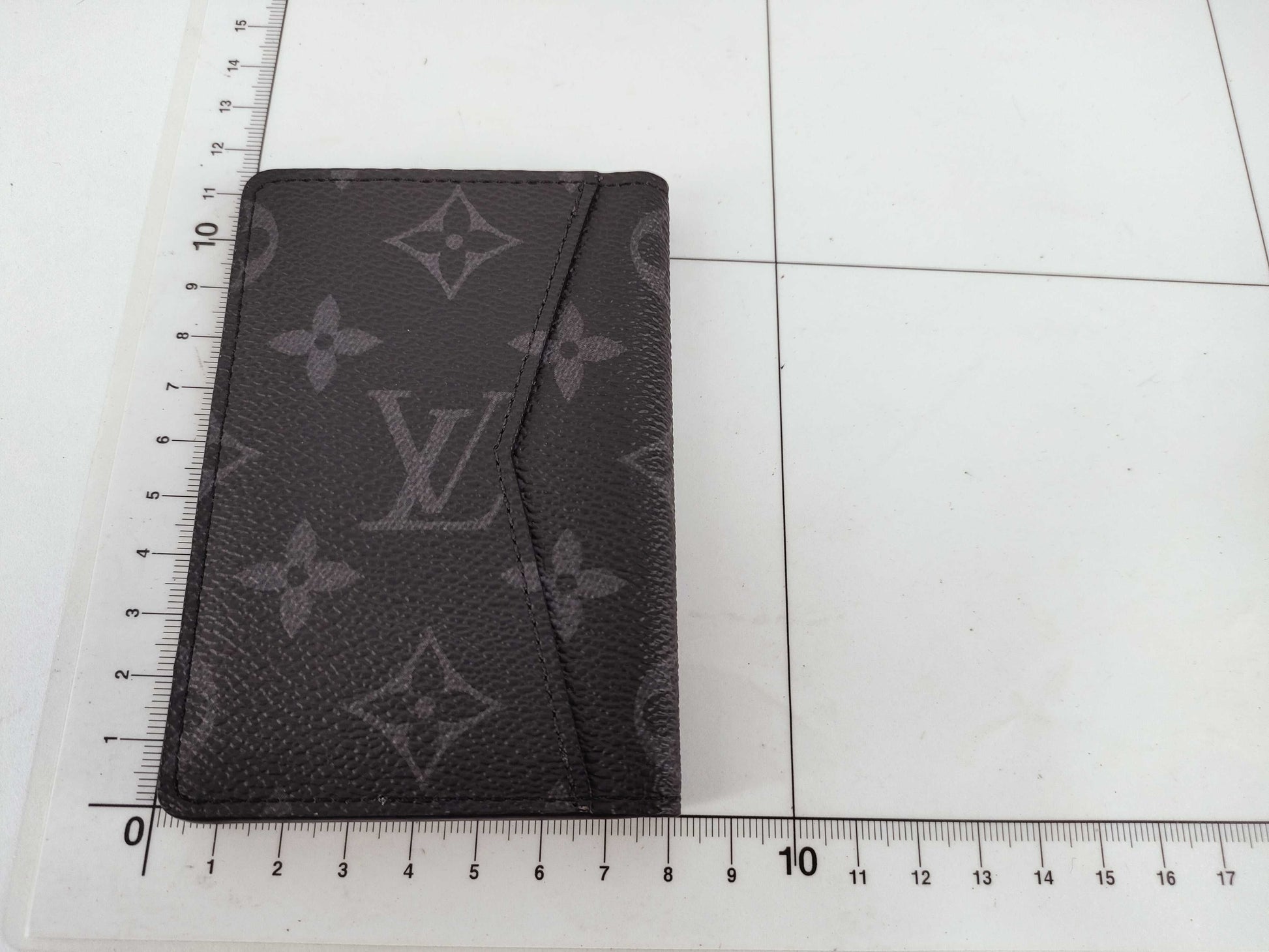 LOUIS VUITTON Monogram Eclipse Organizer de Poche M61696 Card Case, Pass Case, Business Card Holder