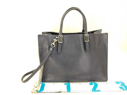 BALENCIAGA Paper 2-Way Bag Navy Handbag