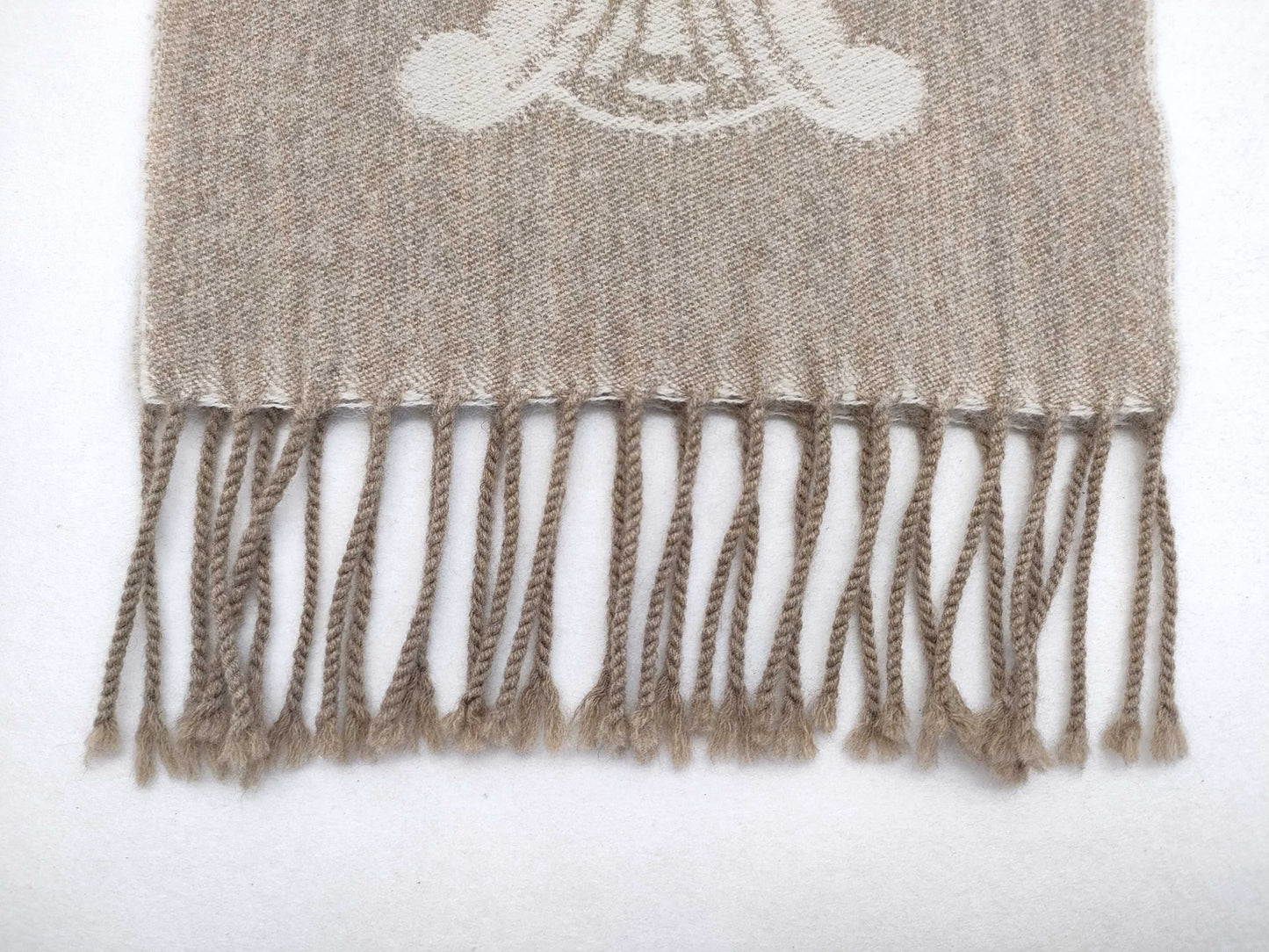 CELINE Triomphe Scarf Beige