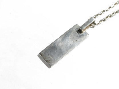 GUCCI SV925 Logo Necklace