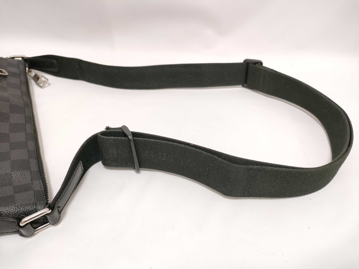 LOUIS VUITTON Damier Graphite Mick PM N41211 Shoulder Bag