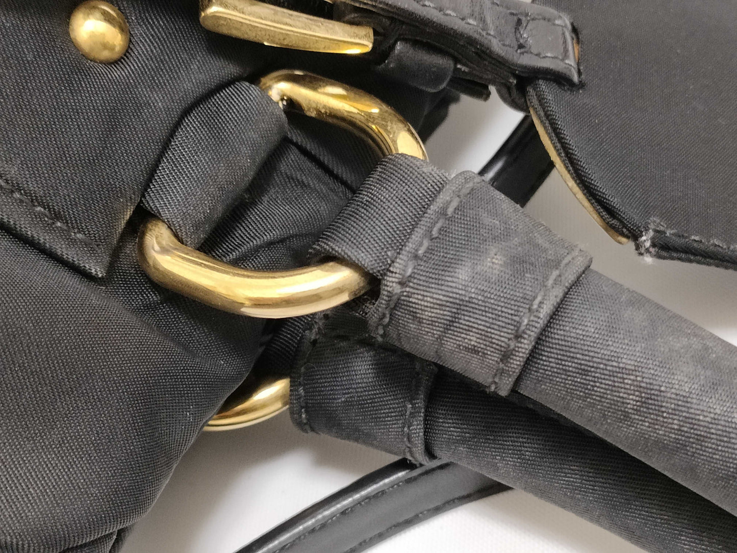 PRADA Nylon PRADA 2-way Bag Nylon Shoulder Bag