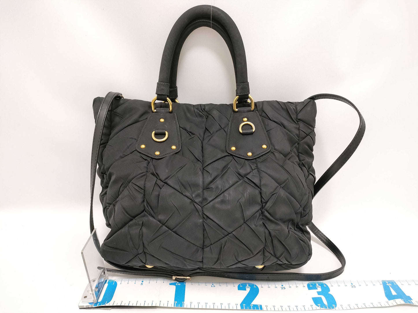 PRADA Nylon PRADA 2-way Bag Nylon Shoulder Bag