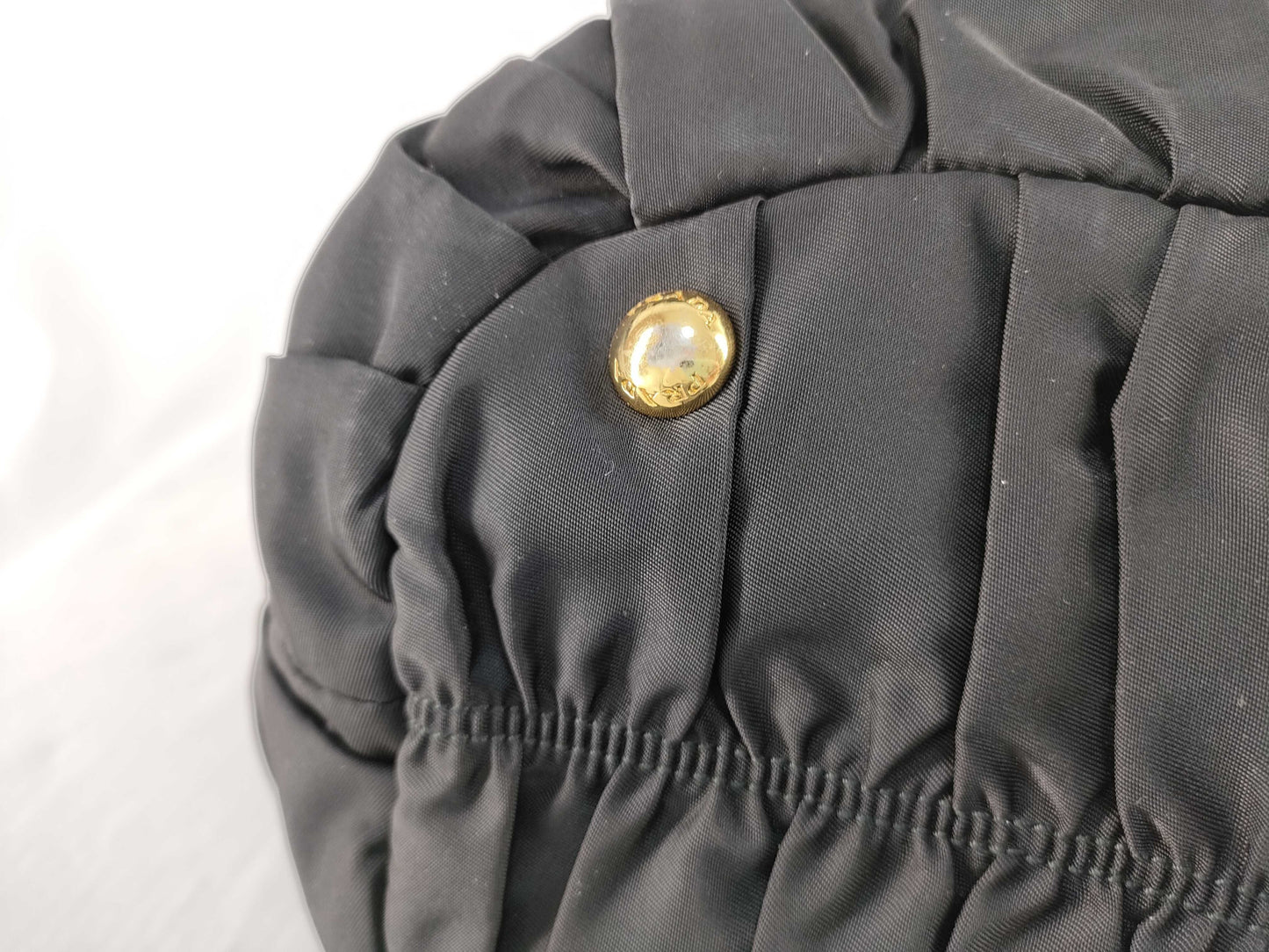 PRADA Prada 2-way bag gathered handbag