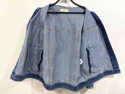 MAXMARA Oversized Washed Denim Jacket