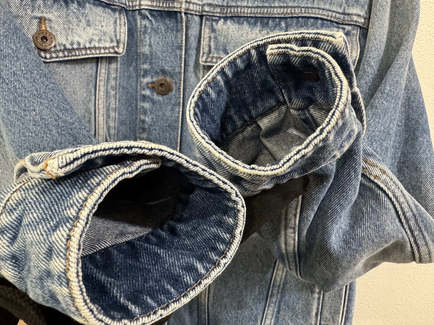 MAXMARA Oversized Washed Denim Jacket