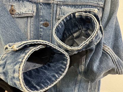 MAXMARA Oversized Washed Denim Jacket