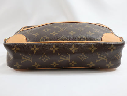 LOUIS VUITTON Monogram Trocadero 27 Shoulder Bag, PVC-Coated Canvas and Leather, Brown, M51274
