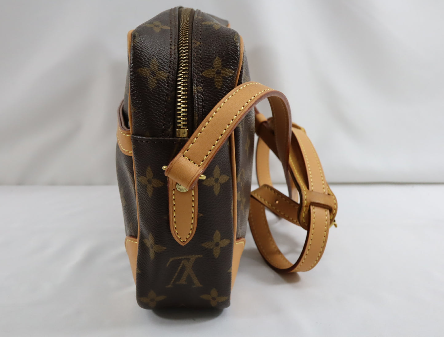 LOUIS VUITTON Monogram Trocadero 27 Shoulder Bag, PVC-Coated Canvas and Leather, Brown, M51274