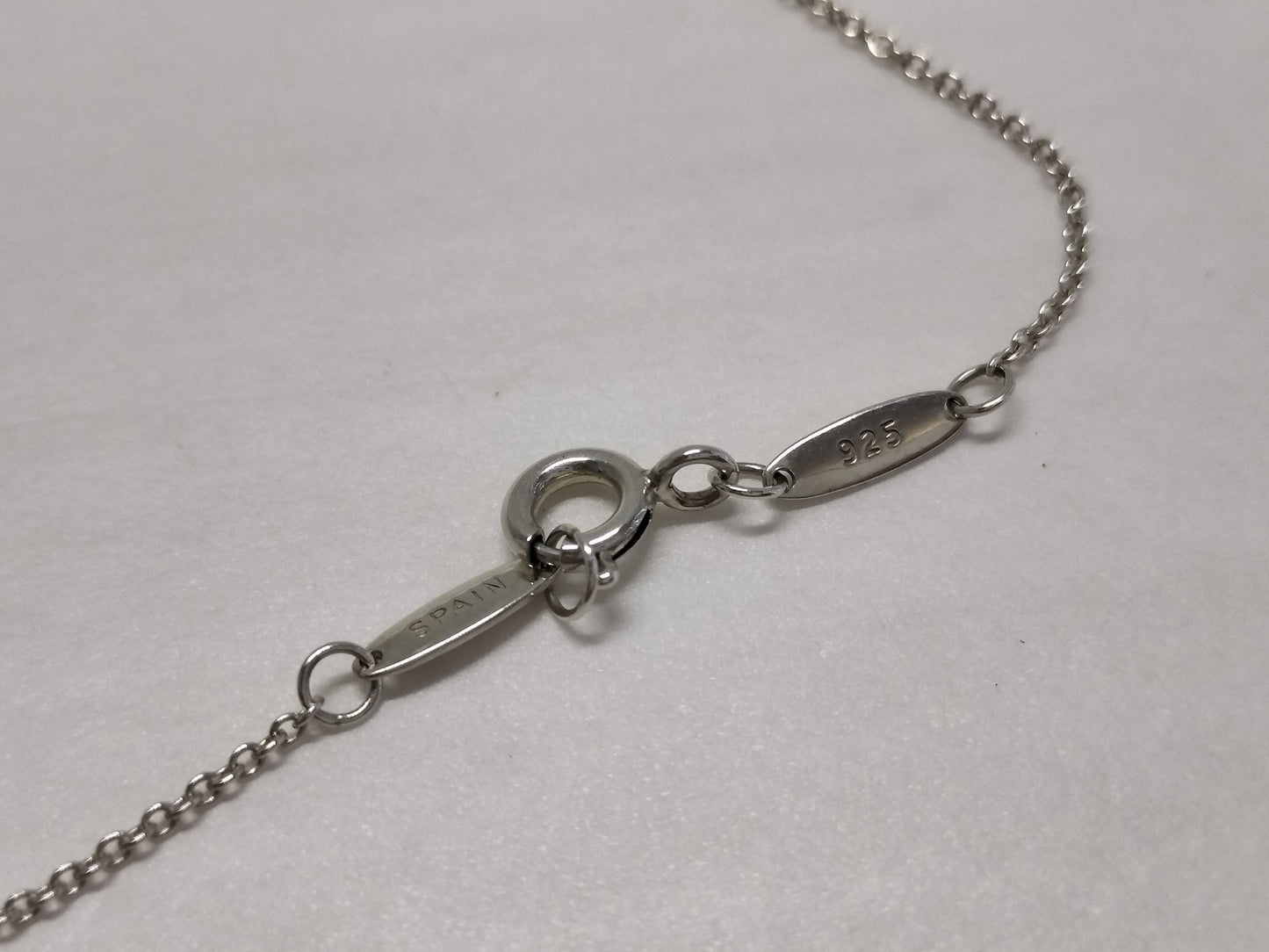 Tiffany & Co. Tiffany Open Web Necklace with 1 Diamond, SV925 Necklace